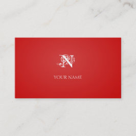 Red Nouveau Visitekaartje