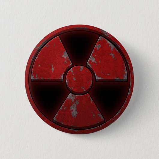 Red Nuke Ronde Button 5,7 Cm (Voorkant)
