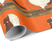 Red Nun Pigeon Cadeaupapier (Rol Hoek)