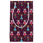 Red Nutcracker Pets Pattern Klein Cadeauzakje (Voorkant)