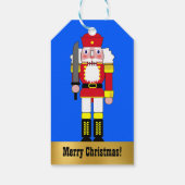 Red Nutkraker Cadeaulabel (Achterkant)