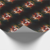 Red Nutkraker Cadeaupapier (Hoek)