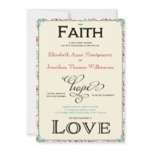 Red Oak verlaat land bruiloft uitnodiging