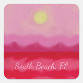 Red Ocean Sticker (Voorkant)