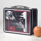 RED OCTOBER Metal Lunch Box (In situ)