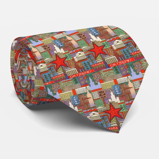 RED OCTOBER STROPDAS (Opgerold)