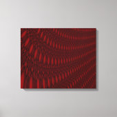 Red Octopus Tentacles Canvas Afdrukken (Voorkant)