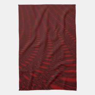 Red Octopus Tentacles Kitchen Towel Theedoek