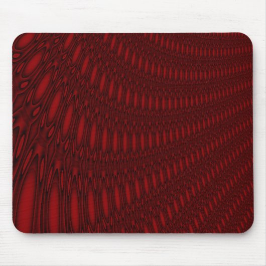 Red Octopus Tentacles Mousepad Muismat (Voorkant)