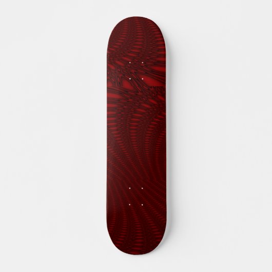 Red Octopus Tentacles Skateboard (Voorkant)