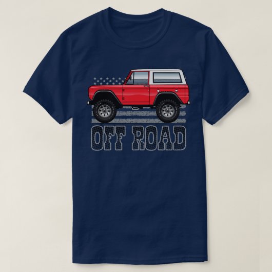 Red offRoad T-shirt (Design voorkant)
