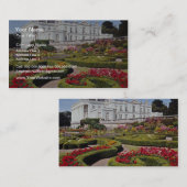 Red Oldway mansion, Paignton, Devon, England flowe Visitekaartje (Voorkant / Achterkant)