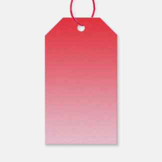 Red Ombre Cadeaulabel