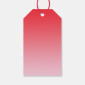 Red Ombre Cadeaulabel (Achterkant)