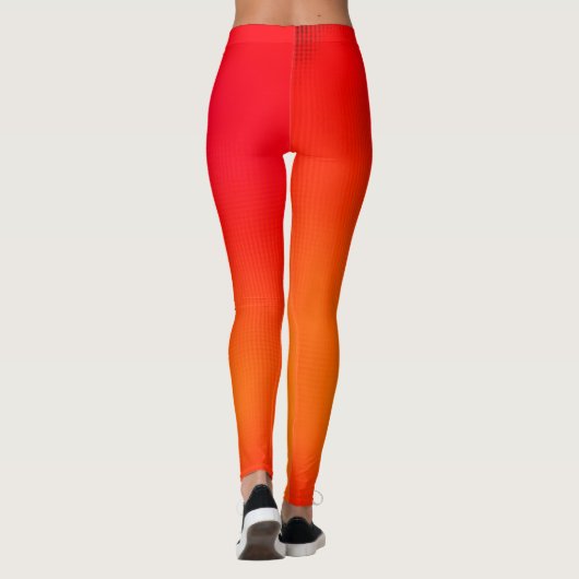 Red Ombre Leggings (Achterkant)
