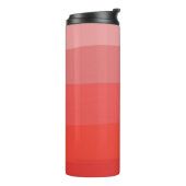 Red Ombre Tumbler Thermosbeker (Gedraaid links)