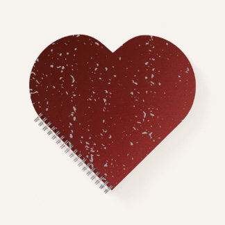 Red Ombre w Grey Specks Notebook – Stylish Journal Notitieboek