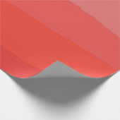 Red Ombre Wrapping Paper Cadeaupapier (Hoek)
