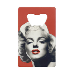Red on Red Lips Marilyn Creditkaart Flessenopener
