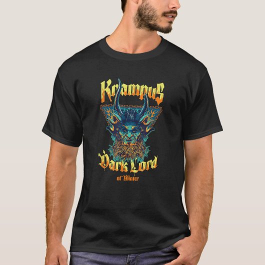 Red One Krampus Dark Lord of Winter T-shirt (Voorkant)