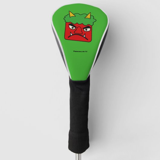 Red Oni Golfheadcover (Voorkant)