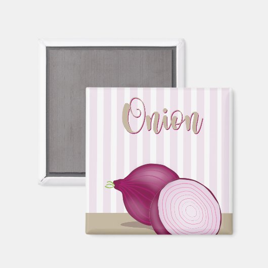 Red Onion Magneet (Voorkant / Achterkant)