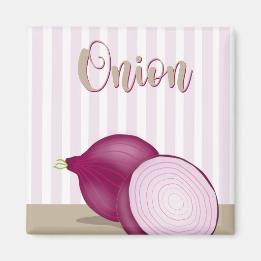 Red Onion Magneet (Voorkant)