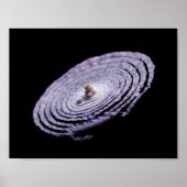 Red Onion Portret Poster (Voorkant)