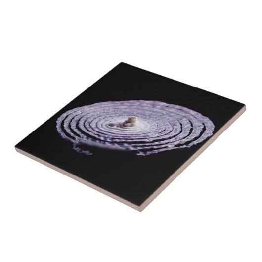 Red Onion Portret Tegeltje (Zijkant)