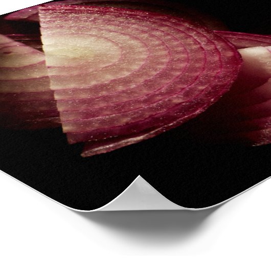 Red Onion Poster (Hoek)