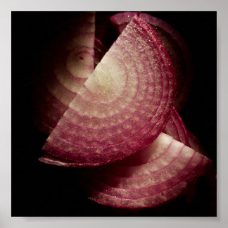 Red Onion Poster