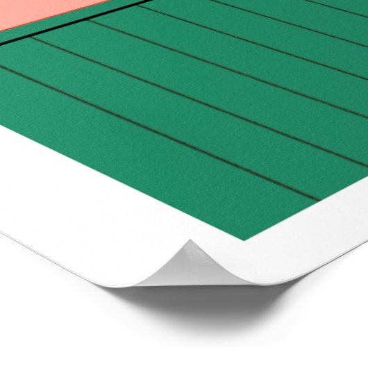 Red Onion Rag Poster (Hoek)