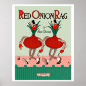 Red Onion Rag Poster (Voorkant)