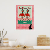 Red Onion Rag Print (Keuken)