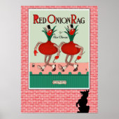 Red Onion Rag Print (Voorkant)