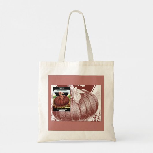 RED ONION TOTE BAG (Achterkant)