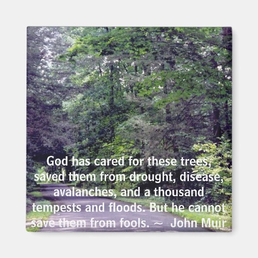 Red ons van dwazen - magneet (Voorkant)