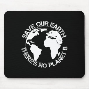 Red onze aarde - Er is geen planeet B - Gift Earth Muismat