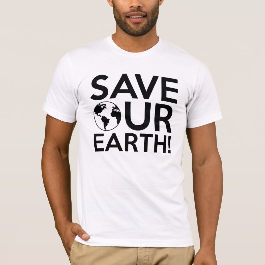 Red Onze Aarde T-shirt (Voorkant)