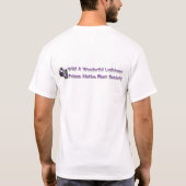 Red onze bijen Wildflower T-shirt (Achterkant)