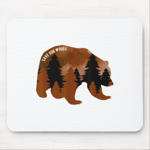 Red onze Bossen Environmental Protection Beer Griz Muismat