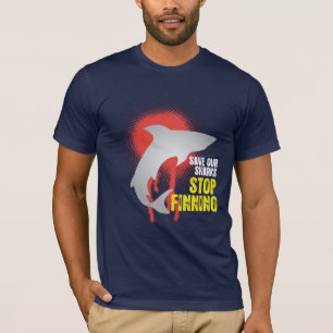 Red onze haaien Stop met T-shirt zoeken