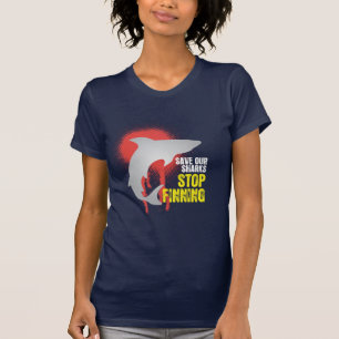 Red onze haaien Stop met T-shirt zoeken