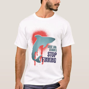 Red onze haaien Stop met T-shirt zoeken