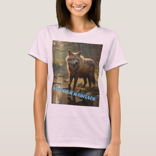 RED ONZE HABITATS T-SHIRT (Voorkant)