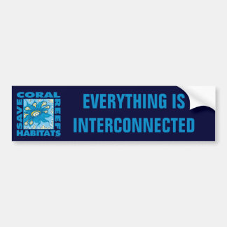 Red onze koraalriffen bumpersticker