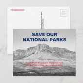Red onze Nationale Parken Verzet 1 Briefkaart (Voorkant / Achterkant)
