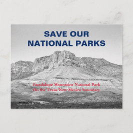 Red onze Nationale Parken Verzet 1 Briefkaart