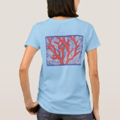 Red onze Oceanen Happy Fish en Coral T-shirt (Achterkant)