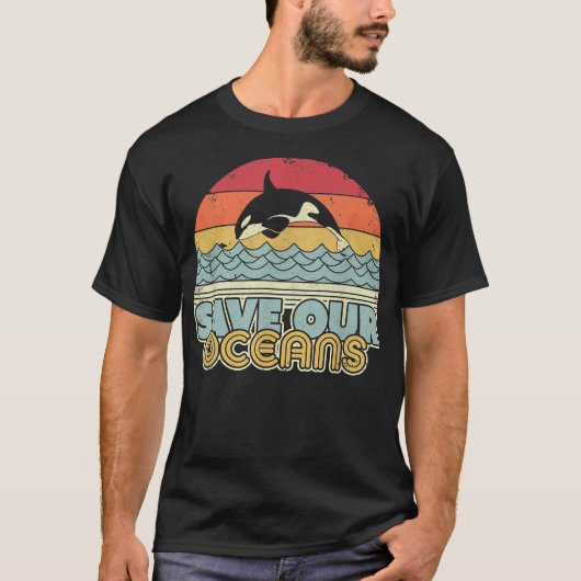 Red onze oceanen, Orca Whale T-shirt (Voorkant)